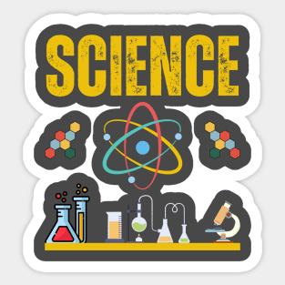 Science 'Exploring the Wonders of Science Sticker